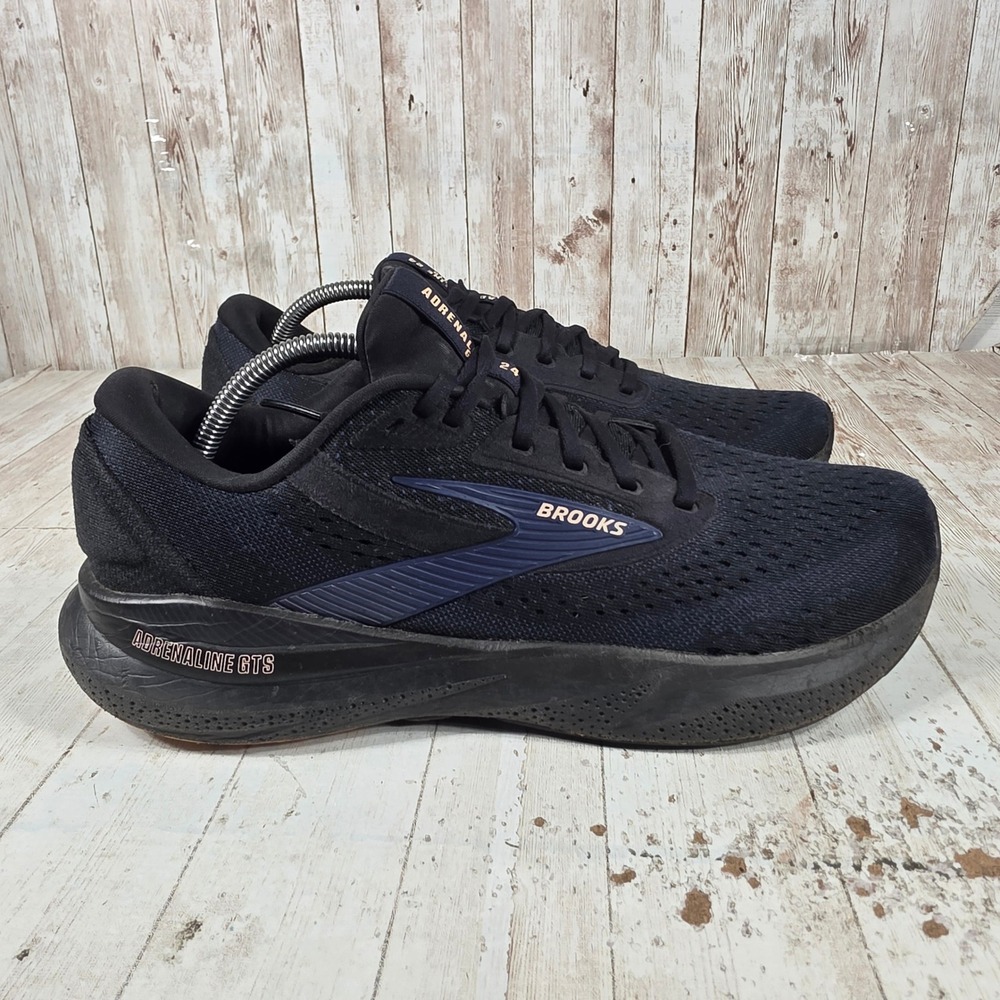Brooks Adrenaline GTS 24‎ Womens Road Running Black Rose Gold 12